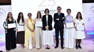 Foto de las ganadoras de la última edición de los premios L'Oréal-Unesco