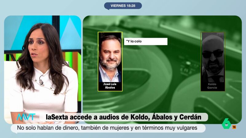Pilar Velasco, sobre las referencias a mujeres en los audios de Koldo: "Esto lo hemos visto en todos los casos de corrupción"