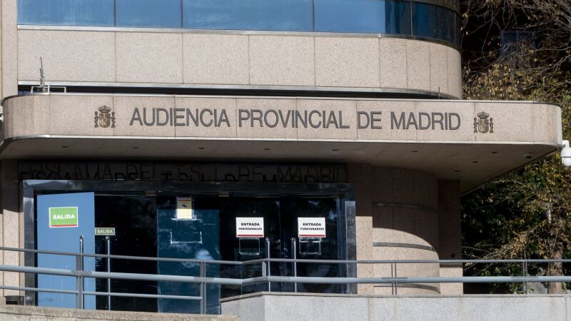 Imagen de archivo de la Audiencia Provincial de Madrid