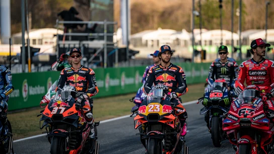 Pedro Acosta y Enea Bastianini Pedro Acosta y Enea Bastianini