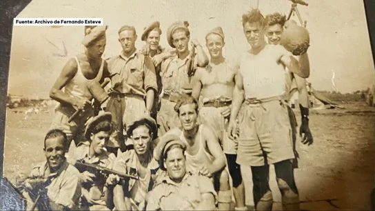 Varios españoles exiliados tras la Guerra Civil Varios españoles exiliados tras la Guerra Civil