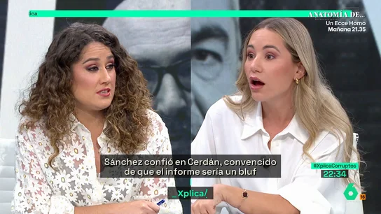 Enma López, a la izquierda; Noelia Núñez, a la derecha Enma López, a la izquierda; Noelia Núñez, a la derecha