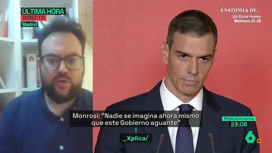 Monrosi afirma que ninguna persona en el PSOE atisba que sea sostenible esta legislatura hasta 2027 Monrosi afirma que ninguna persona en el PSOE atisba que sea sostenible esta legislatura hasta 2027