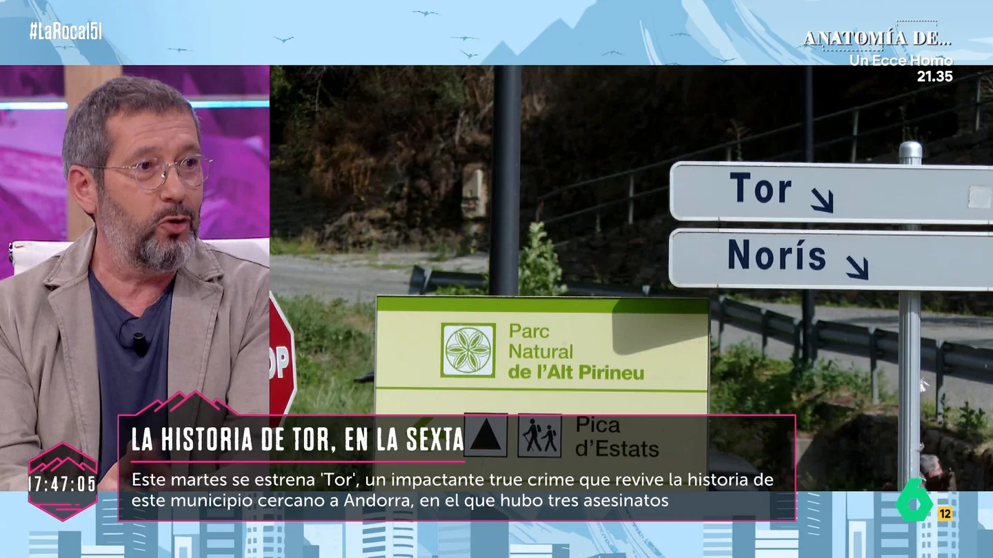 Carles Porta habla de la montaña maldita de Tor: "Este es el mejor true crime que se puede ver en televisión" Carles Porta habla de la montaña maldita de Tor: "Este es el mejor true crime que se puede ver en televisión"