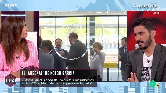 Juanma Lamet: "Sánchez tiene que coger el toro por los cuernos; si no, llegará tarde y le atropellará la corrupción" Juanma Lamet: "Sánchez tiene que coger el toro por los cuernos; si no, llegará tarde y le atropellará la corrupción"