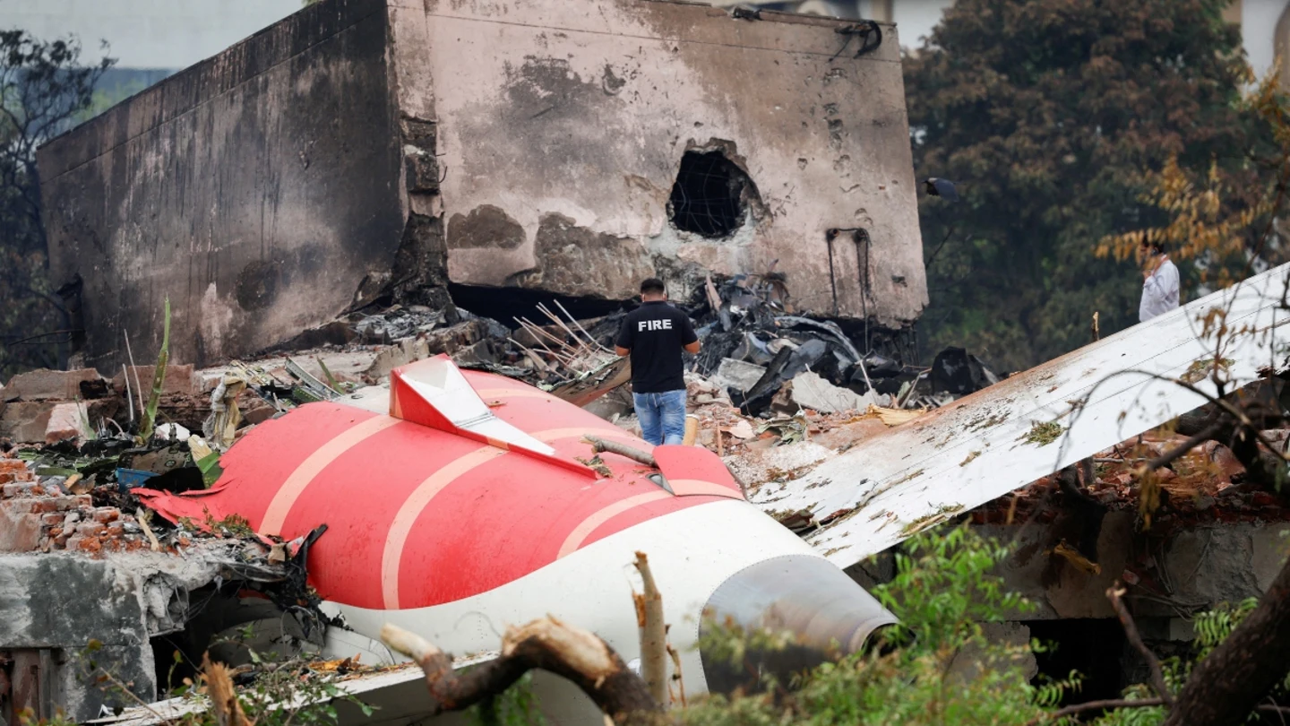 Avión de Air India accidentado Avión de Air India accidentado