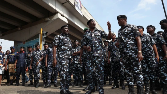 Policía de Nigeria. Policía de Nigeria.