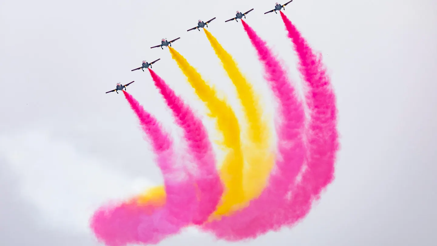 La Patrulla Águila cumple 40 años. La Patrulla Águila cumple 40 años.