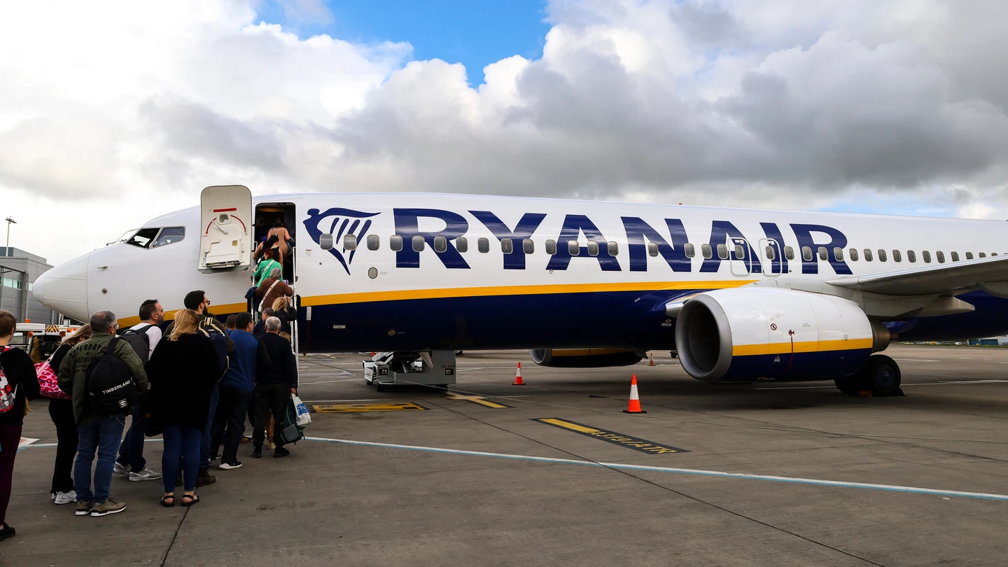 Avión de Ryanair Avión de Ryanair