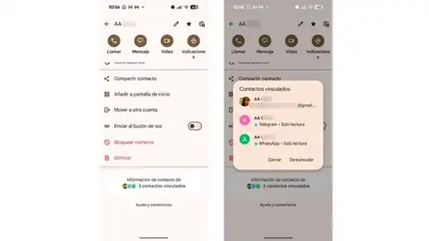 Contactos de Google Contactos de Google