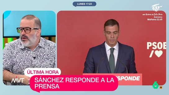 MVT. Edu Galán destaca la habilidad que han tenido de Ábalos y Cerdán "para mentir a la cara de los demás" MVT. Edu Galán destaca la habilidad que han tenido de Ábalos y Cerdán "para mentir a la cara de los demás"