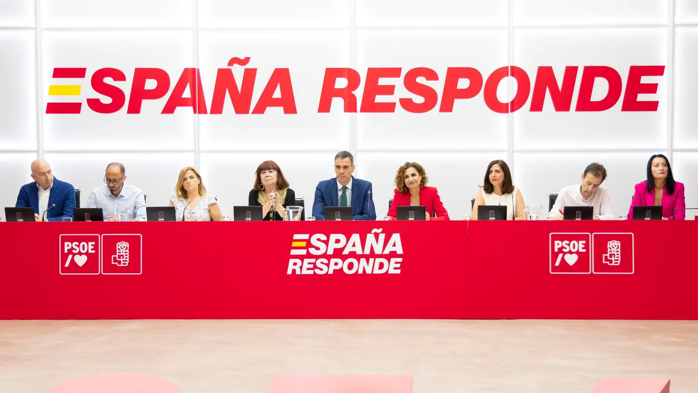 Reunión de la Ejecutiva Federal del PSOE en Madrid Reunión de la Ejecutiva Federal del PSOE en Madrid