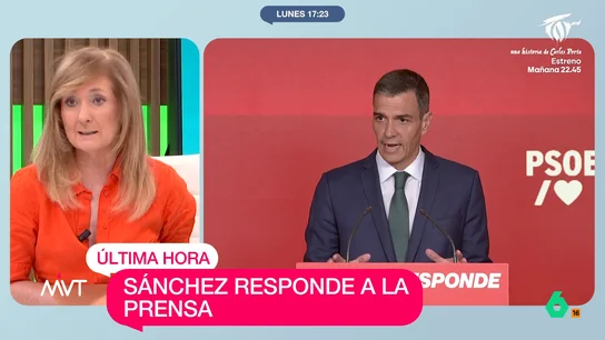 Mayte Alcaraz, sobre los audios de Ábalos: "Es imposible creer que esos tics machistas solo los tuviera en la intimidad" Más Vale Tarde reflexiona en este vídeo sobre los audios entre Ábalos y Koldo hablando sobre mujeres prostituidas, que en su rueda de prensa de hoy Pedro Sánchez ha calificado de "repugnantes".