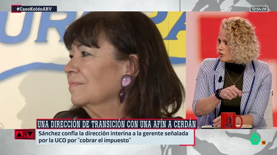 Zaida Cantera analiza los nuevos nombramientos del PSOE tras el escándalo de Santos Cerdán: "No tengo la menor sombra de duda sobre ninguno de ellos" Zaida Cantera analiza los nuevos nombramientos del PSOE tras el escándalo de Santos Cerdán: "No tengo la menor sombra de duda sobre ninguno de ellos"