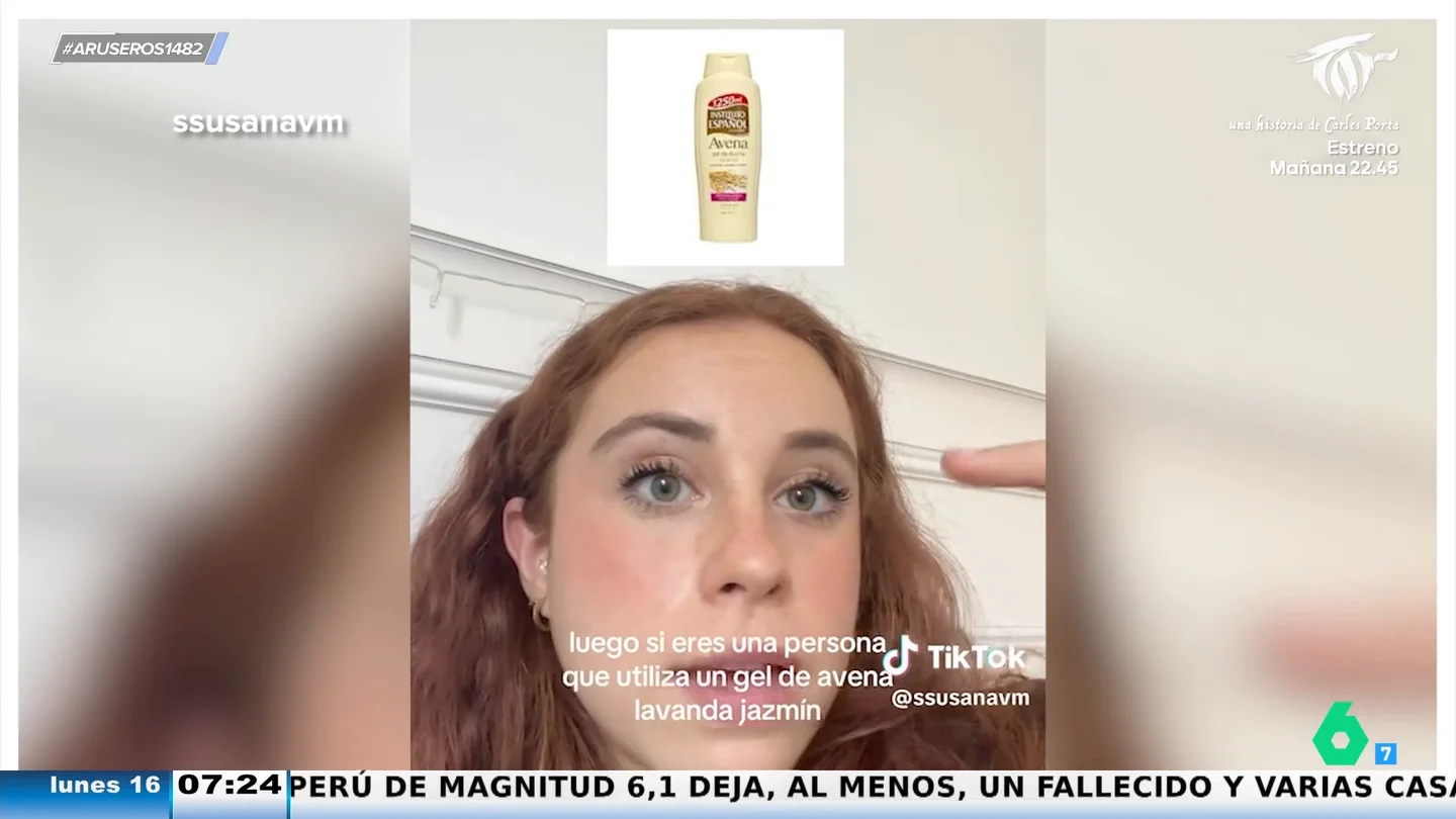 Una tiktoker define cómo eres depende el tipo de gel que usas para ducharte Una tiktoker define cómo eres depende el tipo de gel que usas para ducharte