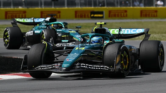 Fernando Alonso y Lance Stroll Fernando Alonso y Lance Stroll