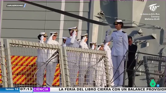 La princesa Leonor encara su última etapa de formación militar naval: "Practicará algunas de las maniobras ya con fuego real" La princesa Leonor encara su última etapa de formación militar naval: "Practicará algunas de las maniobras ya con fuego real"