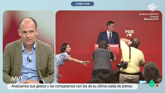 Urreiztieta, tras la comparecencia de Sánchez: "Ha cogido el manual de resistencia y entra en terreno absolutamente desconocido" Esteban Urreiztieta, jefe de Investigación de 'El Mundo', analiza en este vídeo la comparecencia en la que, según él, Pedro Sánchez "ha pasado al contraataque". Sin embargo cree que su futuro depende "de los otros tres tripulantes del Peugeot".