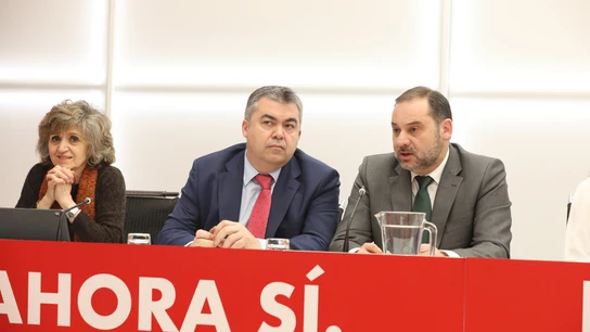 Santos Cerdán y José Luis Ábalos en una imagen de 2020 Santos Cerdán y José Luis Ábalos en una imagen de 2020