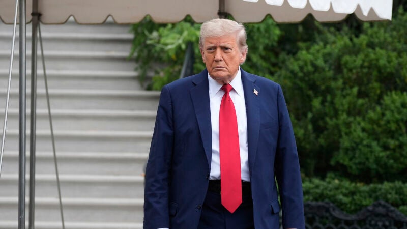 El presidente de EEUU, Donald Trump