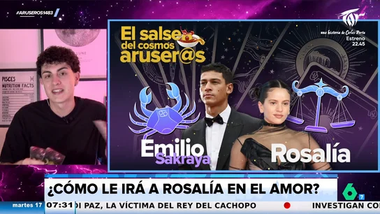 Jabifus echa las cartas a Rosalía (Libra) y Emilio Sakraya (Cáncer): "La 'Motomami' se va a cansar" Jabifus echa las cartas a Rosalía (Libra) y Emilio Sakraya (Cáncer): "La 'Motomami' se va a cansar"