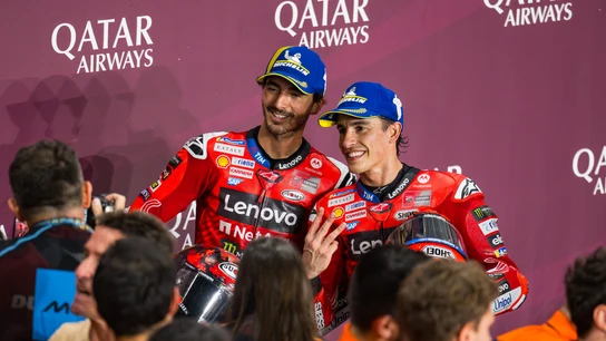 Pecco Bagnaia y Marc Márquez Pecco Bagnaia y Marc Márquez