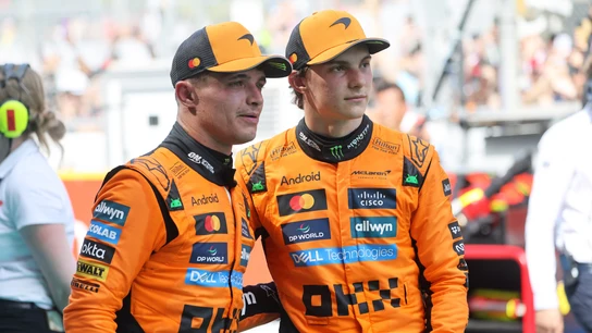 Lando Norris y Oscar Piastri Lando Norris y Oscar Piastri