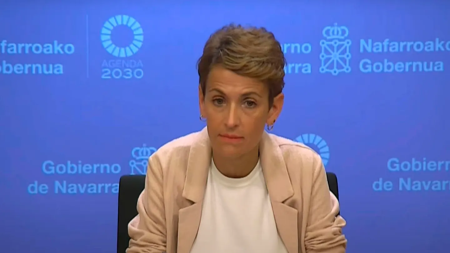 Rueda de prensa de la presidenta de Navarra, María Chivite Rueda de prensa de la presidenta de Navarra, María Chivite