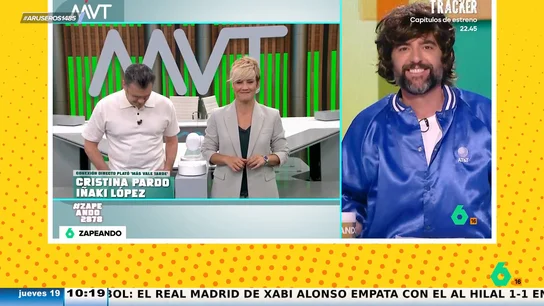 Iñaki López carga contra Dani Mateo por sus pintas: "Te pareces al de 'Sole, que te doy con el mechero'" Iñaki López carga contra Dani Mateo por sus pintas: "Te pareces al de 'Sole, que te doy con el mechero'"