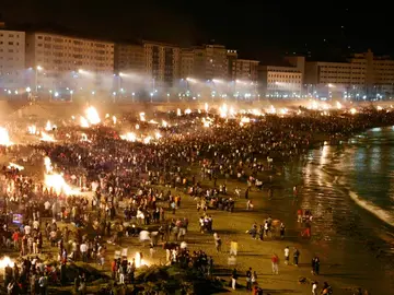 Riazor en San Juan, La Coruña Riazor en San Juan, La Coruña