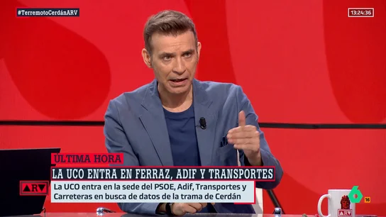 Pablo Pombo define la imagen de los agentes de la UCO entrando en la sede socialista como "la imagen de una pesadilla" Pablo Pombo define la imagen de los agentes de la UCO entrando en la sede socialista como "la imagen de una pesadilla"