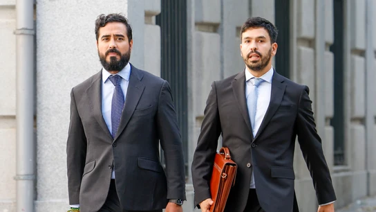 El eurodiputado Alvise a su llegada al Tribunal Supremo El eurodiputado Alvise a su llegada al Tribunal Supremo