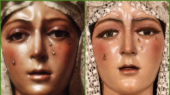 El antes y el después de la Virgen de la Macarena El antes y el después de la Virgen de la Macarena
