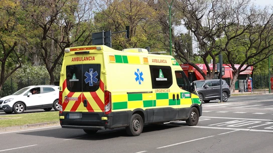 Una ambulancia de Andalucía Una ambulancia de Andalucía