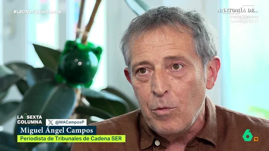 Miguel Ángel Campos, sobre las empresas corruptoras: "Habría que condenarlas penalmente y que quedasen expuestas en la picota" El informe de la UCO involucra a Acciona en la presunta trama de corrupción de Cerdán, Ábalos y Koldo. En este vídeo, laSexta Columna pregunta sobre las consecuencias que deberían afrontar las empresas corruptoras.