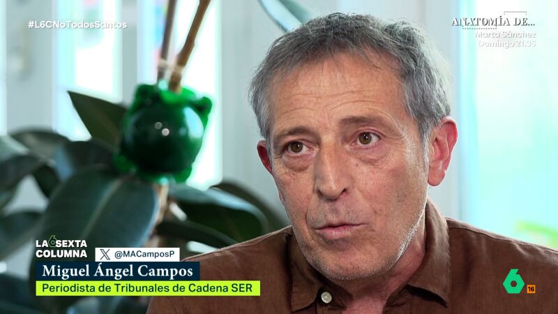 Miguel Ángel Campos, sobre las empresas corruptoras: "Habría que condenarlas penalmente y que quedasen expuestas en la picota"