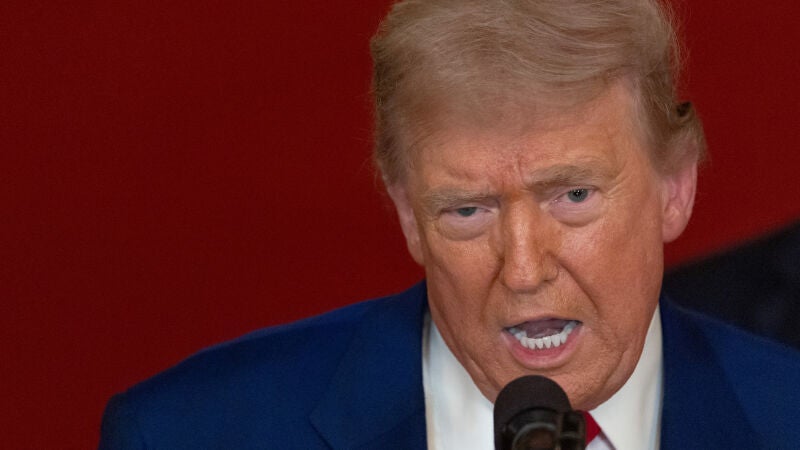 El presidente de Estados Unidos, Donald Trump