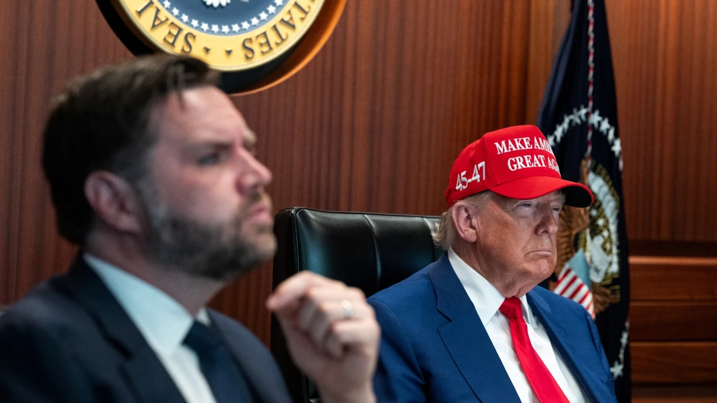 Donald Trump, con JD Vance Donald Trump, con JD Vance