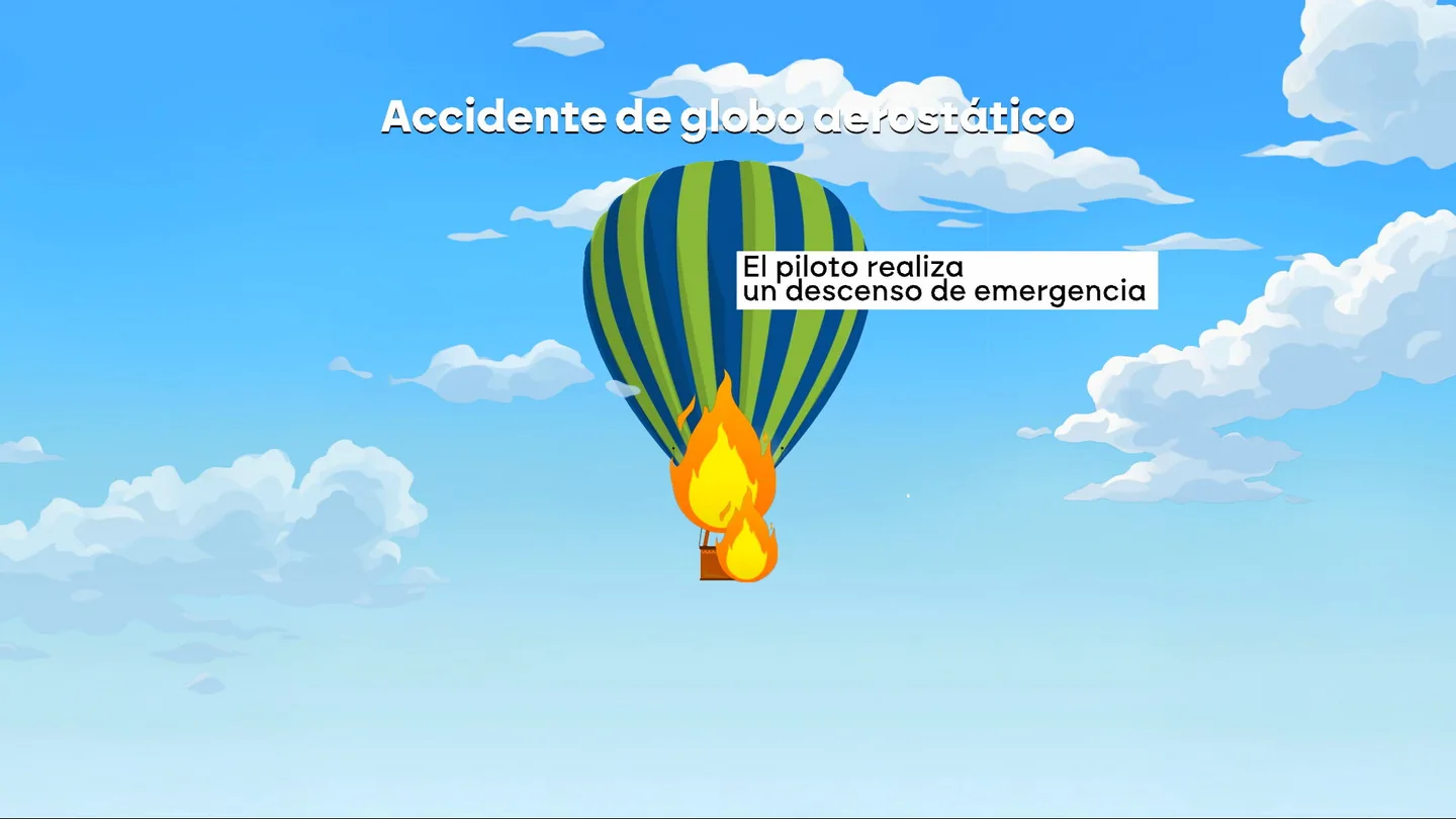Un descenso de emergencia consiguió salvar a 13 de los pasajeros del globo aerostático incendiado en Brasil Un descenso de emergencia consiguió salvar a 13 de los pasajeros del globo aerostático incendiado en Brasil