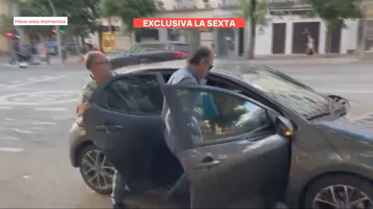 José Luis Ábalos saliendo del despacho de su abogado José Luis Ábalos saliendo del despacho de su abogado