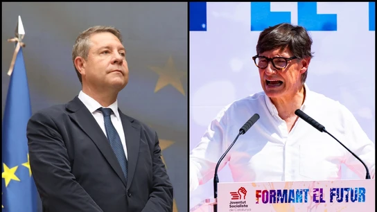 Emiliano García-Page y Salvador Illa Emiliano García-Page y Salvador Illa