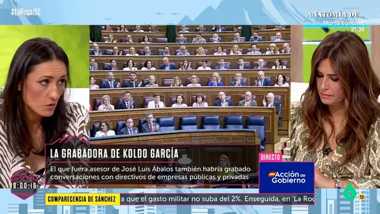 Ana Martín descarta una posible dimisión de Pedro Sánchez: "Me parece descabellado" Ana Martín descarta una posible dimisión de Pedro Sánchez: "Me parece descabellado"