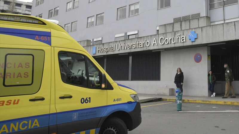 Hospital Universitario de A Coruña, en una imagen de archivo. 