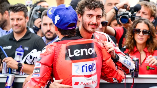 'Pecco' Bagnaia y Marc Márquez 'Pecco' Bagnaia y Marc Márquez