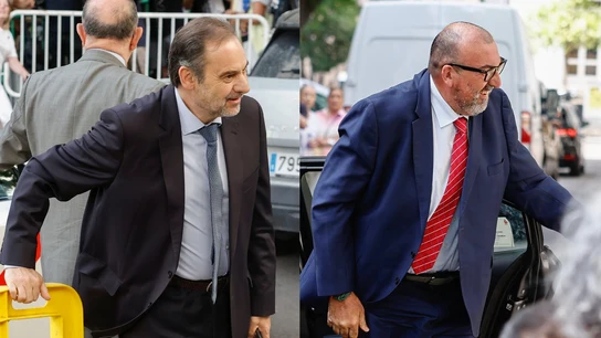 Llegadas de Ábalos y Koldo García al Supremo Llegadas de Ábalos y Koldo García al Supremo
