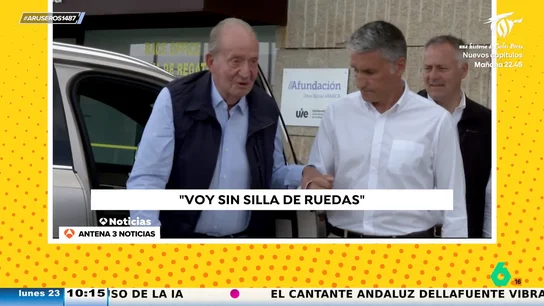 El rey emérito carga contra la prensa: "Cuantas más mentiras digáis, me veréis mejor" El rey emérito carga contra la prensa: "Cuantas más mentiras digáis, me veréis mejor"
