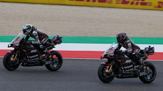 Pecco Bagnaia y Marc Márquez Pecco Bagnaia y Marc Márquez