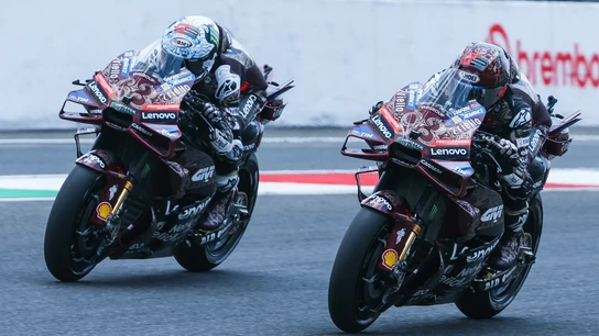 Pecco Bagnaia y Marc Márquez Pecco Bagnaia y Marc Márquez