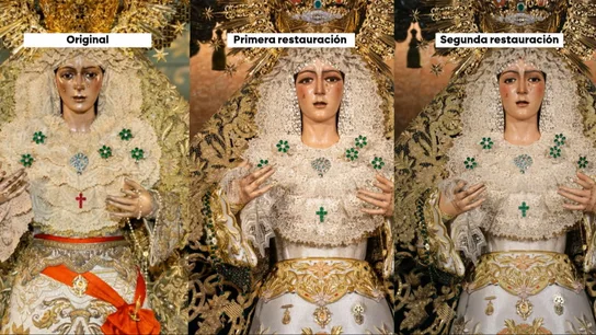 Restauración de la Virgen de la Macarena Restauración de la Virgen de la Macarena