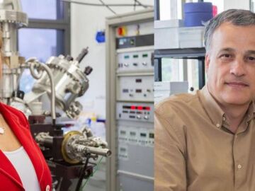 Laura Lechuga y Jos&eacute; Manuel Fern&aacute;ndez-Real